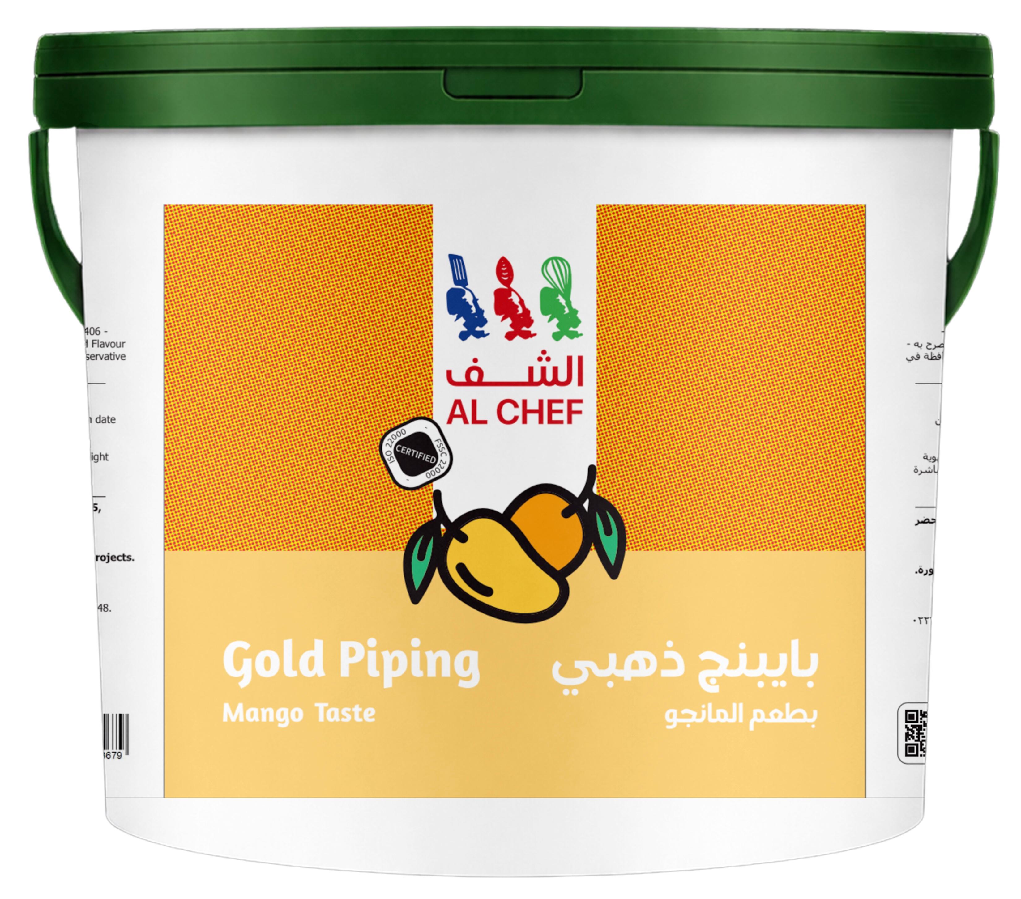 Mango Gold Piping